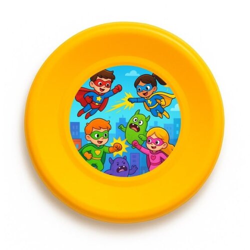 Disco de Arremesso Frisbee Super Heróis