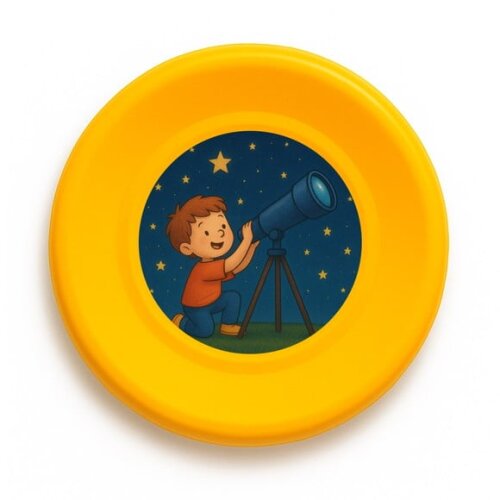 Disco de Arremesso Frisbee Telescópio Kids