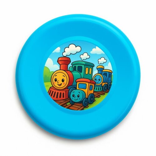Disco de Arremesso Frisbee Trens Antigos