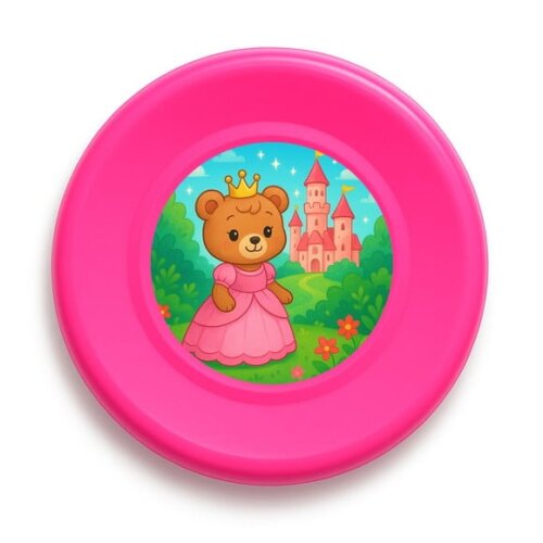 Disco de Arremesso Frisbee Ursinha Princesa