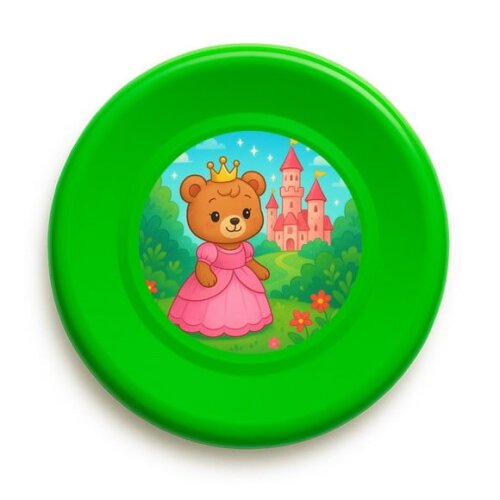 Disco de Arremesso Frisbee Ursinha Princesa