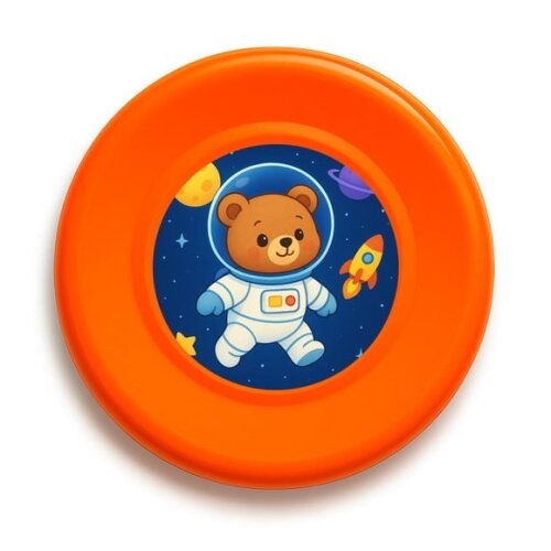 Disco de Arremesso Frisbee Ursinho Astronauta