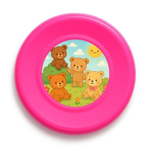 Disco de Arremesso Frisbee Ursinhos