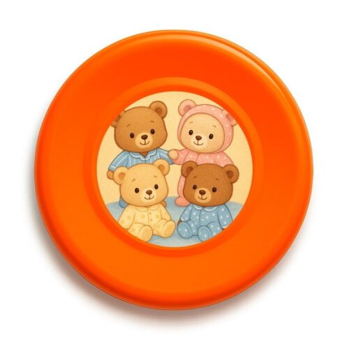 Disco de Arremesso Frisbee Ursinhos de Pijama