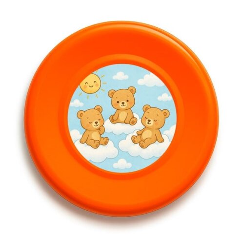Disco de Arremesso Frisbee Ursinhos na Nuvem