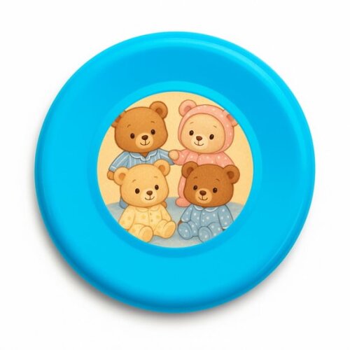 Disco de Arremesso Frisbee Ursinhos de Pijama