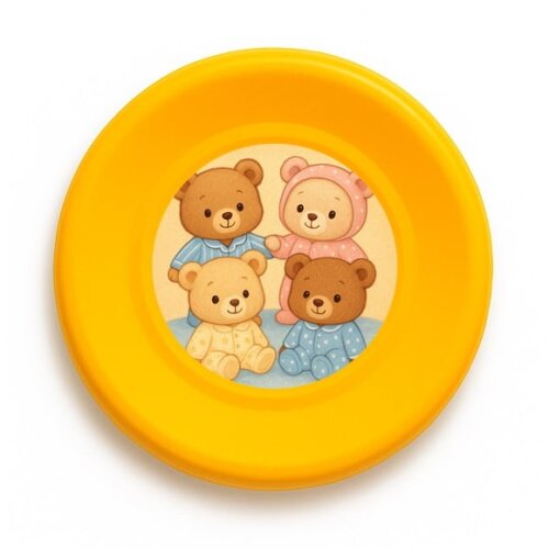 Disco de Arremesso Frisbee Ursinhos de Pijama