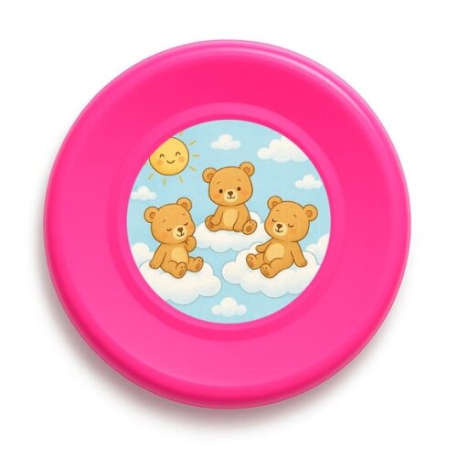 Disco de Arremesso Frisbee Ursinhos na Nuvem