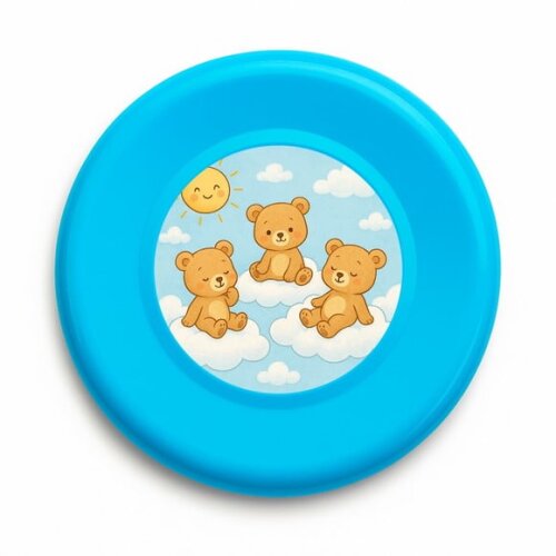 Disco de Arremesso Frisbee Ursinhos na Nuvem