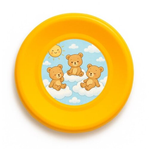 Disco de Arremesso Frisbee Ursinhos na Nuvem