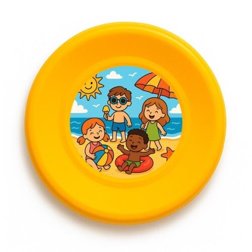 Disco de Arremesso Frisbee Verão Divertido