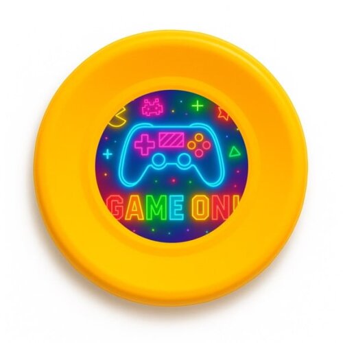 Disco de Arremesso Frisbee Video Game Neon