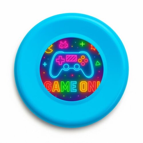 Disco de Arremesso Frisbee Video Game Neon