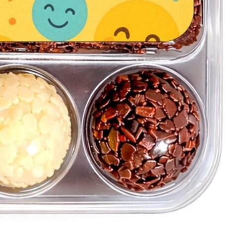 Embalagem Bolo Docinhos Personalizada 365 Sorrisos
