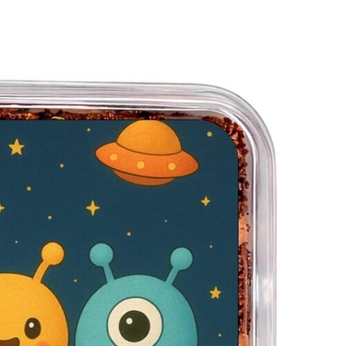 Embalagem Bolo Docinhos Personalizada Alienígenas Fofos