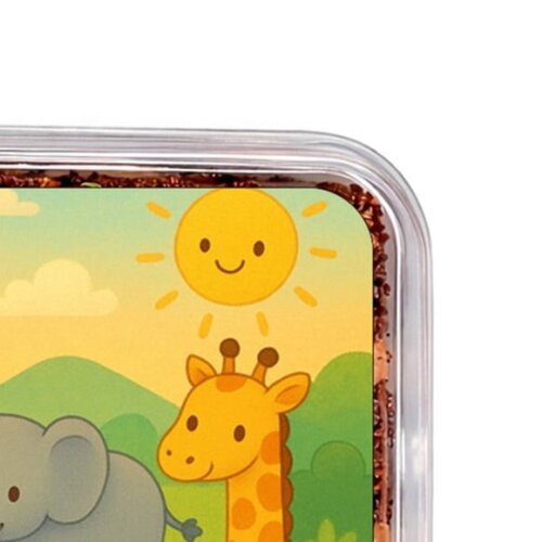 Embalagem Bolo Docinhos Personalizada Animais Selvagens