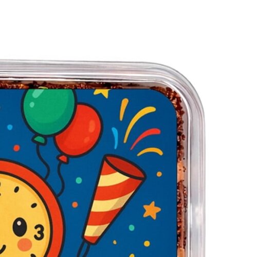 Embalagem Bolo Docinhos Personalizada Ano Novo