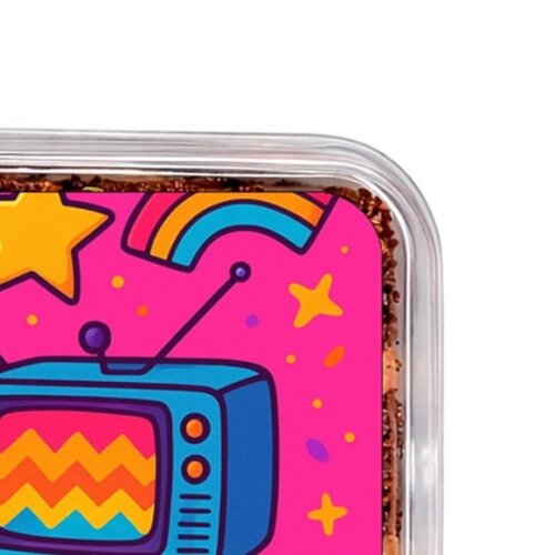 Embalagem Bolo Docinhos Personalizada Anos 80