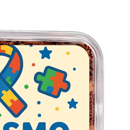 Embalagem Bolo Docinhos Personalizada Autismo