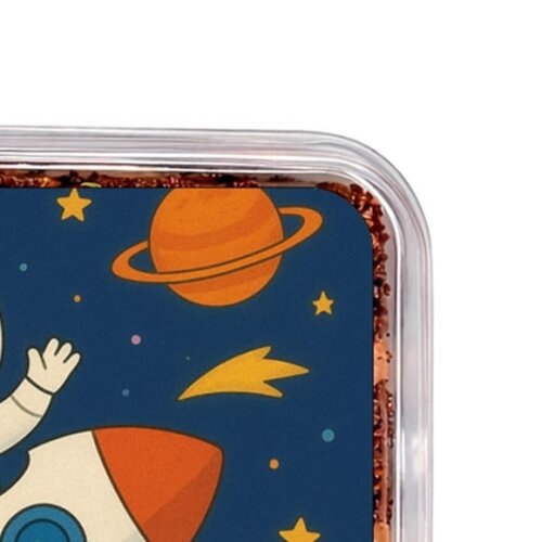 Embalagem Bolo Docinhos Personalizada Aventura Espacial
