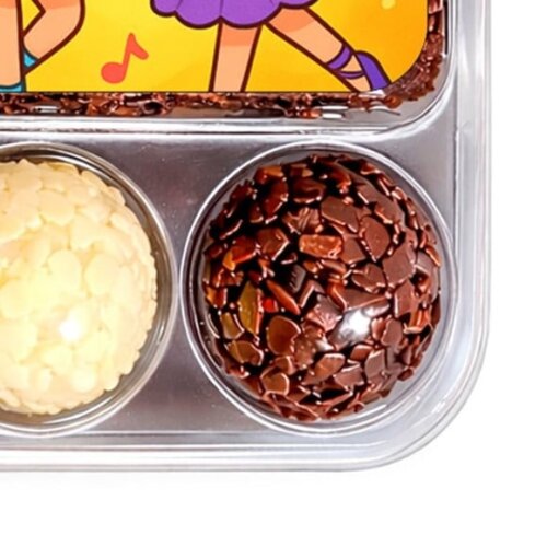 Embalagem Bolo Docinhos Personalizada Balé