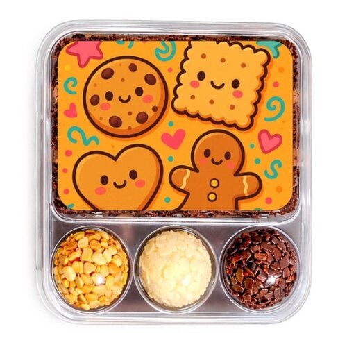 Embalagem Bolo Docinhos Personalizada Biscoitinhos