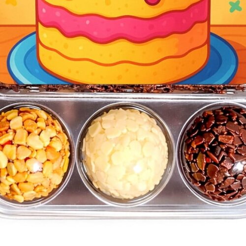 Embalagem Bolo Docinhos Personalizada Bolo Confeitado