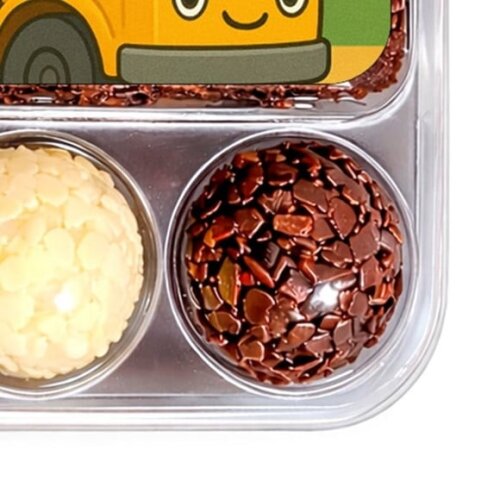 Embalagem Bolo Docinhos Personalizada Caminhão Caçamba