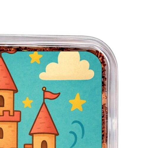 Embalagem Bolo Docinhos Personalizada Castelo Encantado