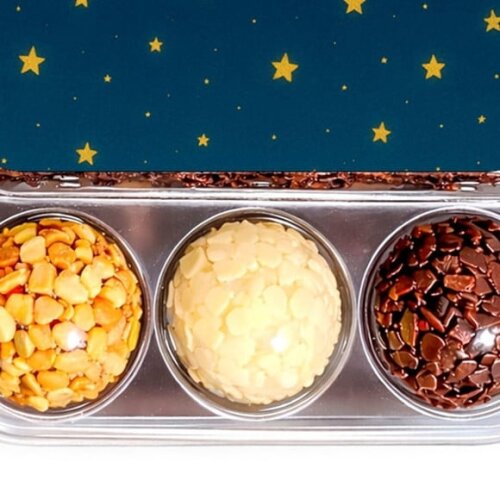 Embalagem Bolo Docinhos Personalizada Céu Estrelado