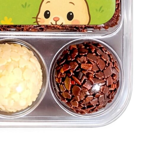 Embalagem Bolo Docinhos Personalizada Coelhinhos Baby