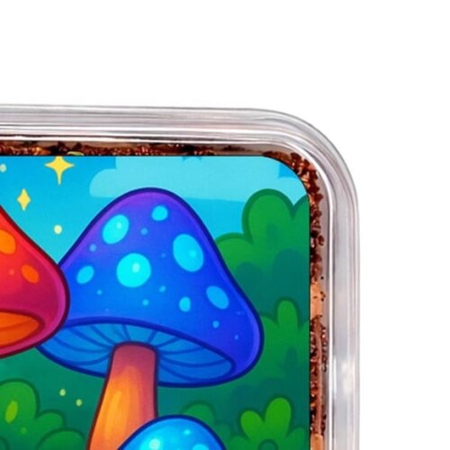 Embalagem Bolo Docinhos Personalizada Cogumelos Mágicos