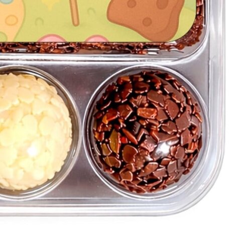 Embalagem Bolo Docinhos Personalizada Confeitaria Kids