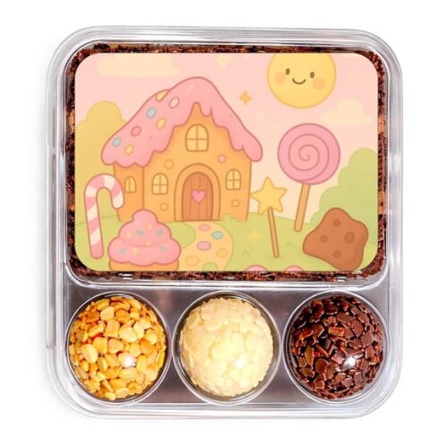 Embalagem Bolo Docinhos Personalizada Confeitaria Kids