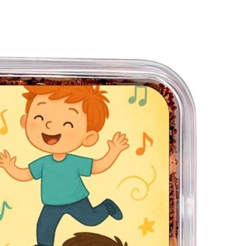 Embalagem Bolo Docinhos Personalizada Dança