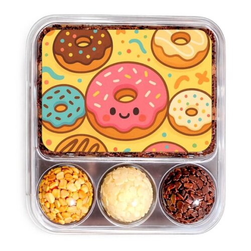 Embalagem Bolo Docinhos Personalizada Donuts
