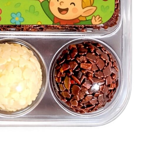 Embalagem Bolo Docinhos Personalizada Duendes