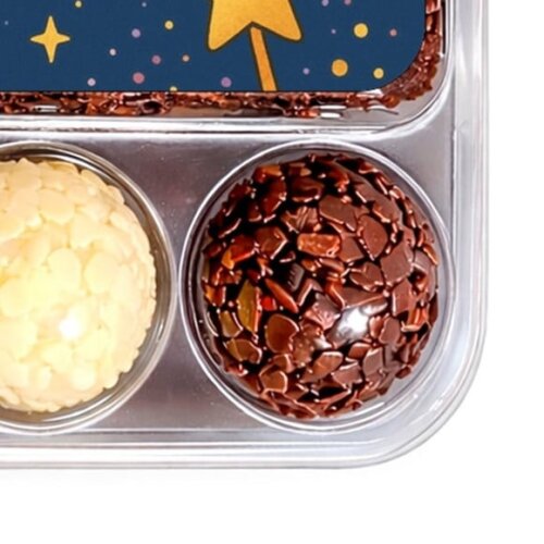 Embalagem Bolo Docinhos Personalizada Galáxia Mágica
