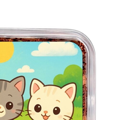 Embalagem Bolo Docinhos Personalizada Gatinhos Baby