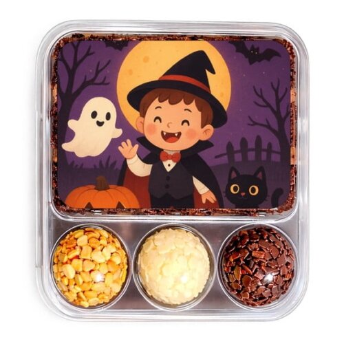 Embalagem Bolo Docinhos Personalizada Halloween