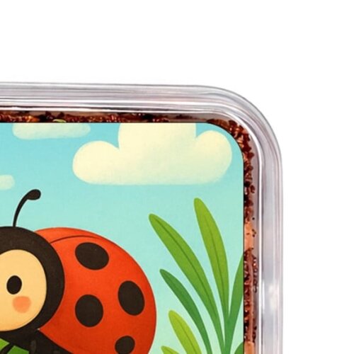 Embalagem Bolo Docinhos Personalizada Joaninhas
