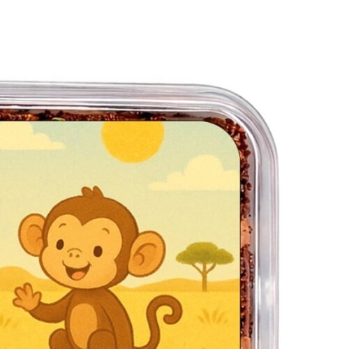 Embalagem Bolo Docinhos Personalizada Macaquinhos