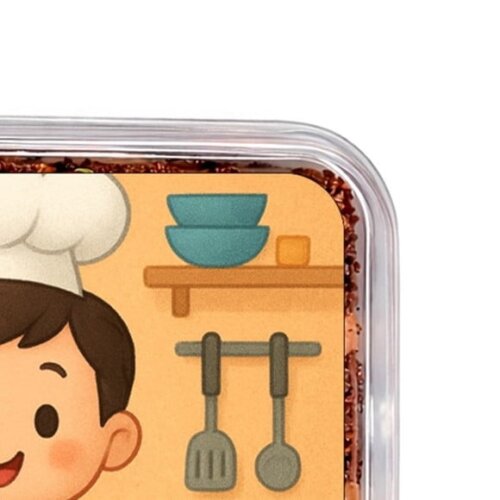 Embalagem Bolo Docinhos Personalizada Mini Chefe Menino