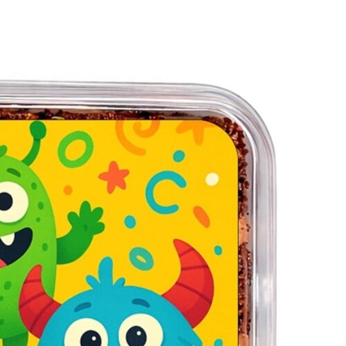 Embalagem Bolo Docinhos Personalizada Monstrinhos