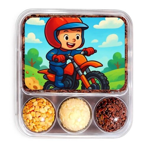 Embalagem Bolo Docinhos Personalizada Motocross