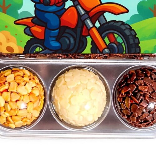 Embalagem Bolo Docinhos Personalizada Motocross