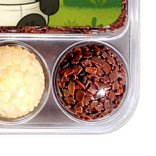 Embalagem Bolo Docinhos Personalizada Panda Baby