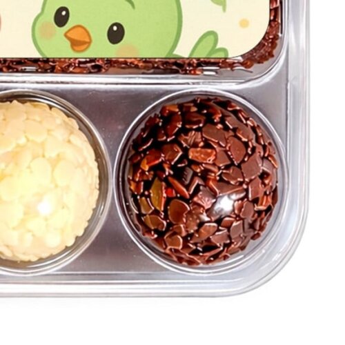 Embalagem Bolo Docinhos Personalizada Passarinhos Baby