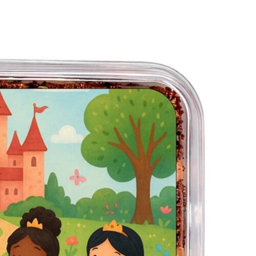 Embalagem Bolo Docinhos Personalizada Princesas Encantadas