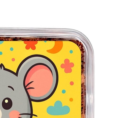 Embalagem Bolo Docinhos Personalizada Ratinho Fofo